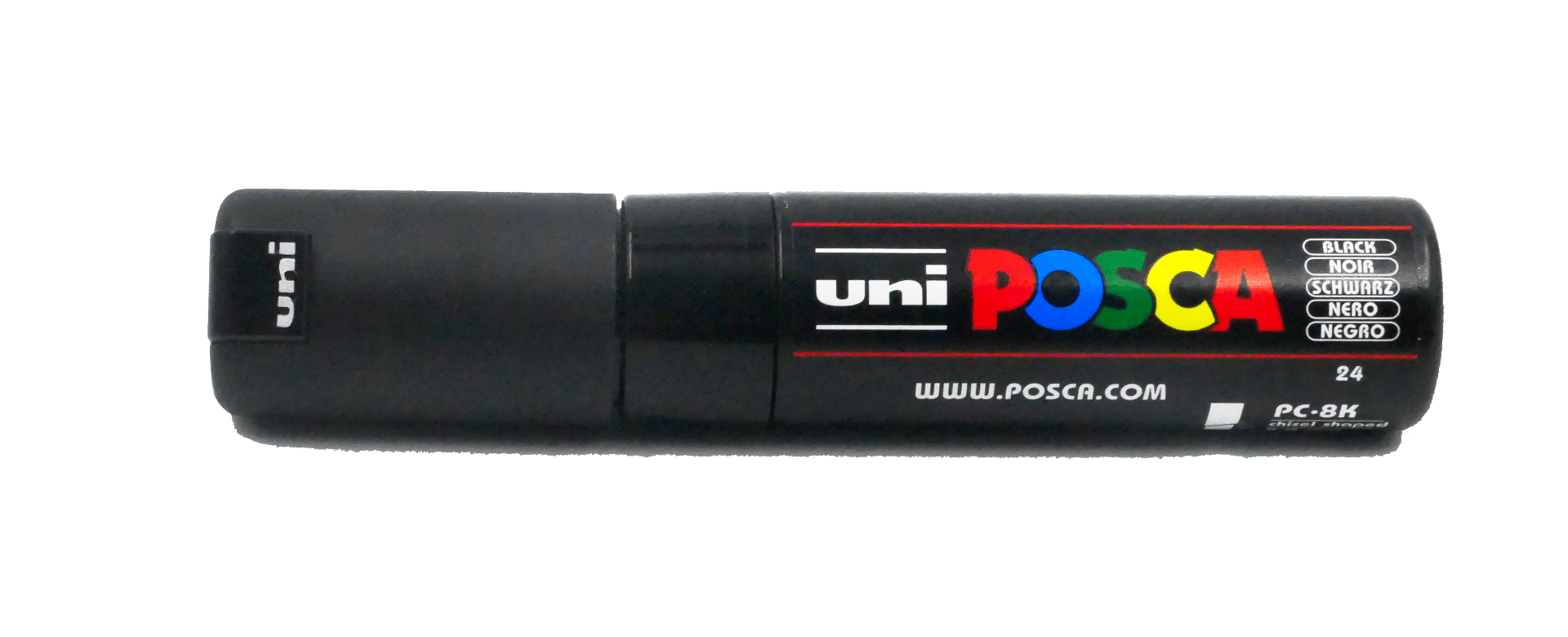 Black Posca Pen PC 8K – Fiberglass Source